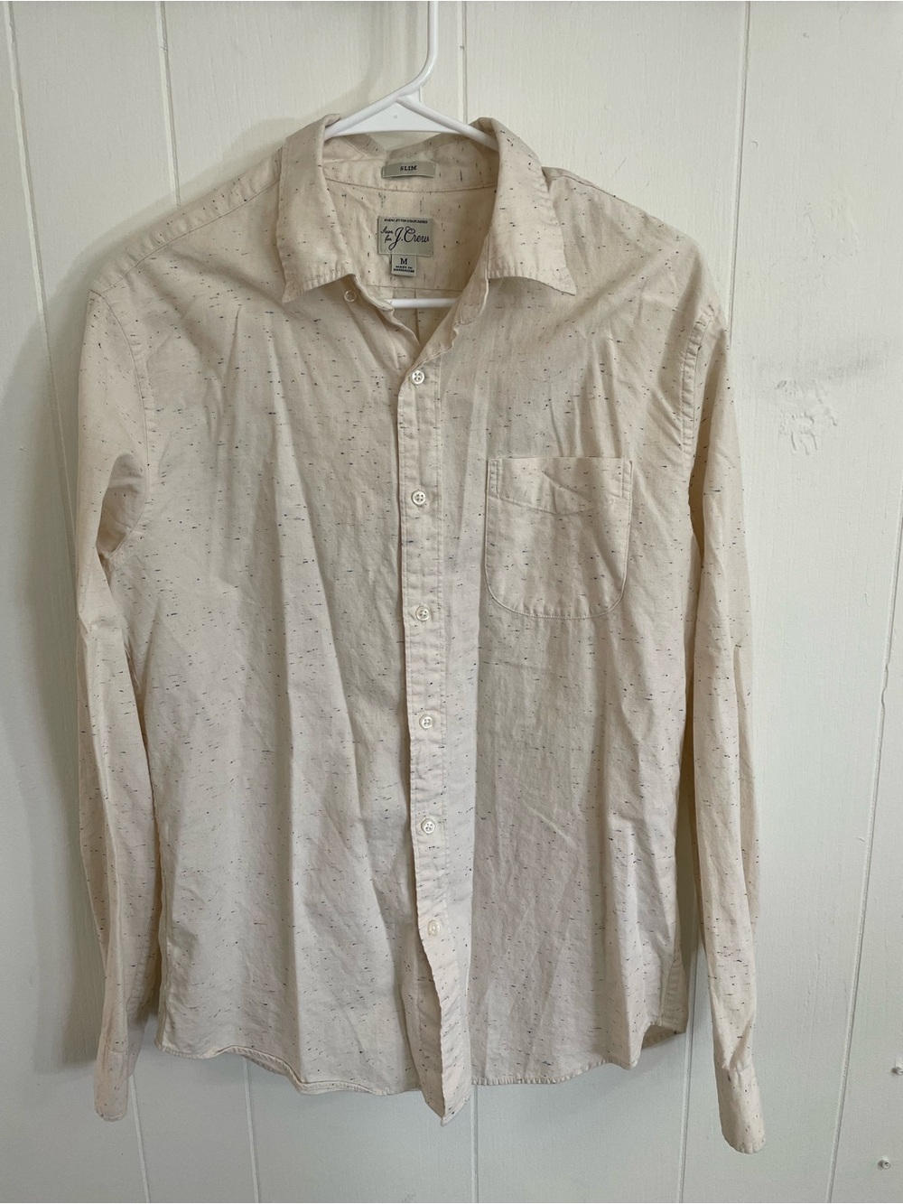 Men’s J.Crew Slim Lightweight Neppy Chambray Button Down Shirt
